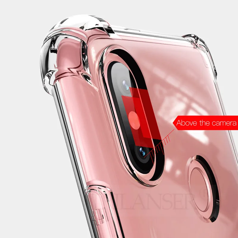 TRILANSER Airbag 360 Полный Чехол для Xiaomi Redmi note 7 Pro чехол телефона xiaomi redmi 5 pro силиконовый