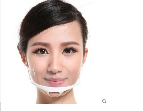 Прозрачная силиконовая Реалистичная маска для приготовления пищи ресторана