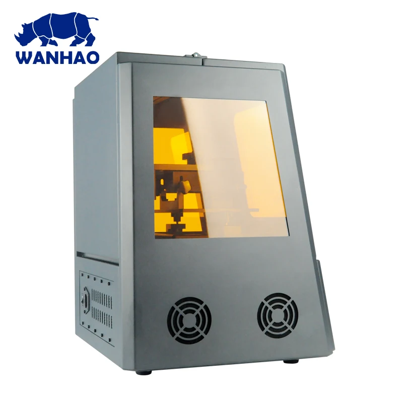 2019 WANHAO manufactory Direct Sales 3D Printer D8 DLP LCD Jewelry Dental Color Touch Screen 405nm UV Resin High Precision WiFi