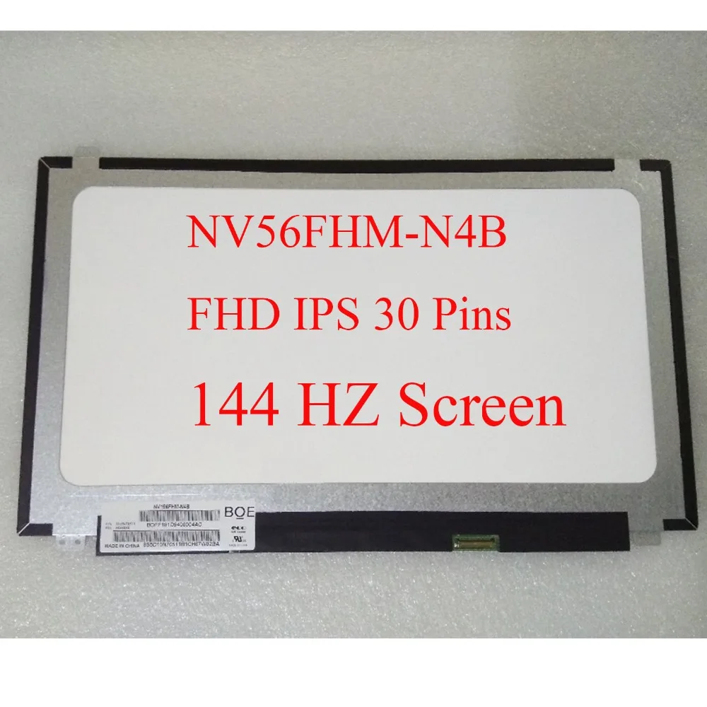 Матрица FHD для ноутбука 144 гц 15 6 дюйма бороды NV156FHM N4B 1920X1080 светодиодный