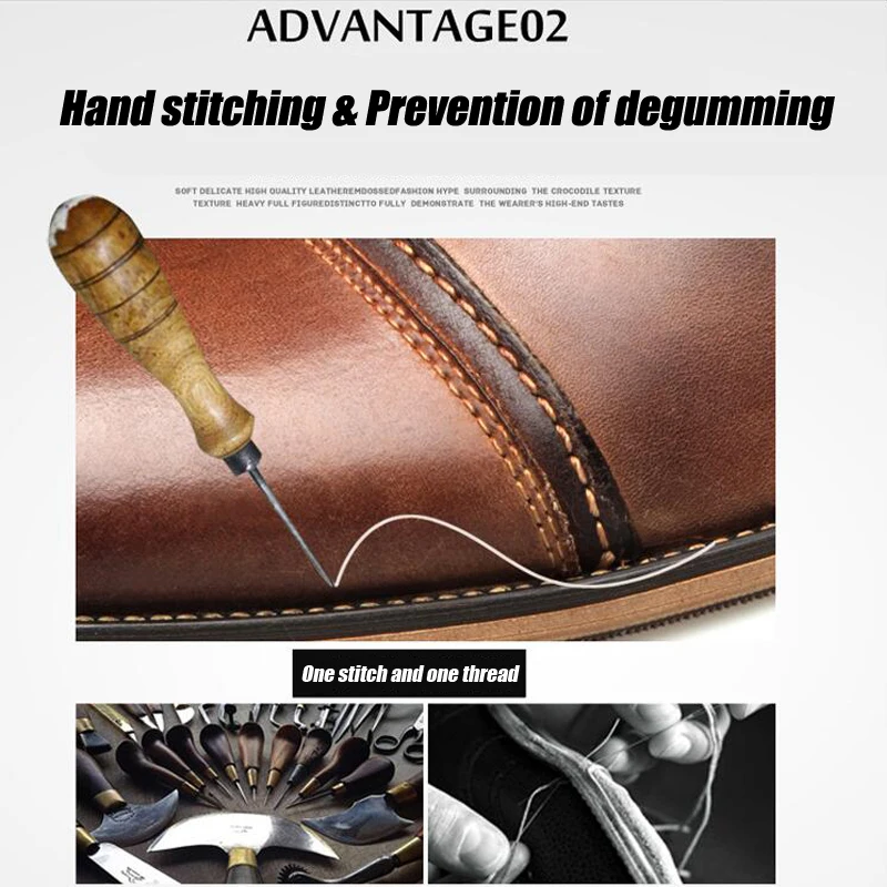 Новые мужские классические туфли ZFTL из натуральной кожи деловые большого