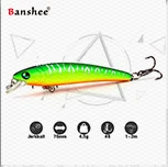 Banshee 6 шт./лот, 65 мм, 10g GO-CM003 маленький бас плавающая приманка для рыбалки(Wobbler) дайвинг с неглубоким погружением воблеры жесткая искусственная приманка