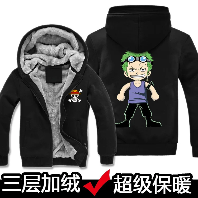 Style 8 Один предмет Trafalgar Law Косплей Костюм JAnime one piece M D Косплей Луффи Толстовка Чоппер 3D принт плотное пальто на молнии - Цвет: Style 8