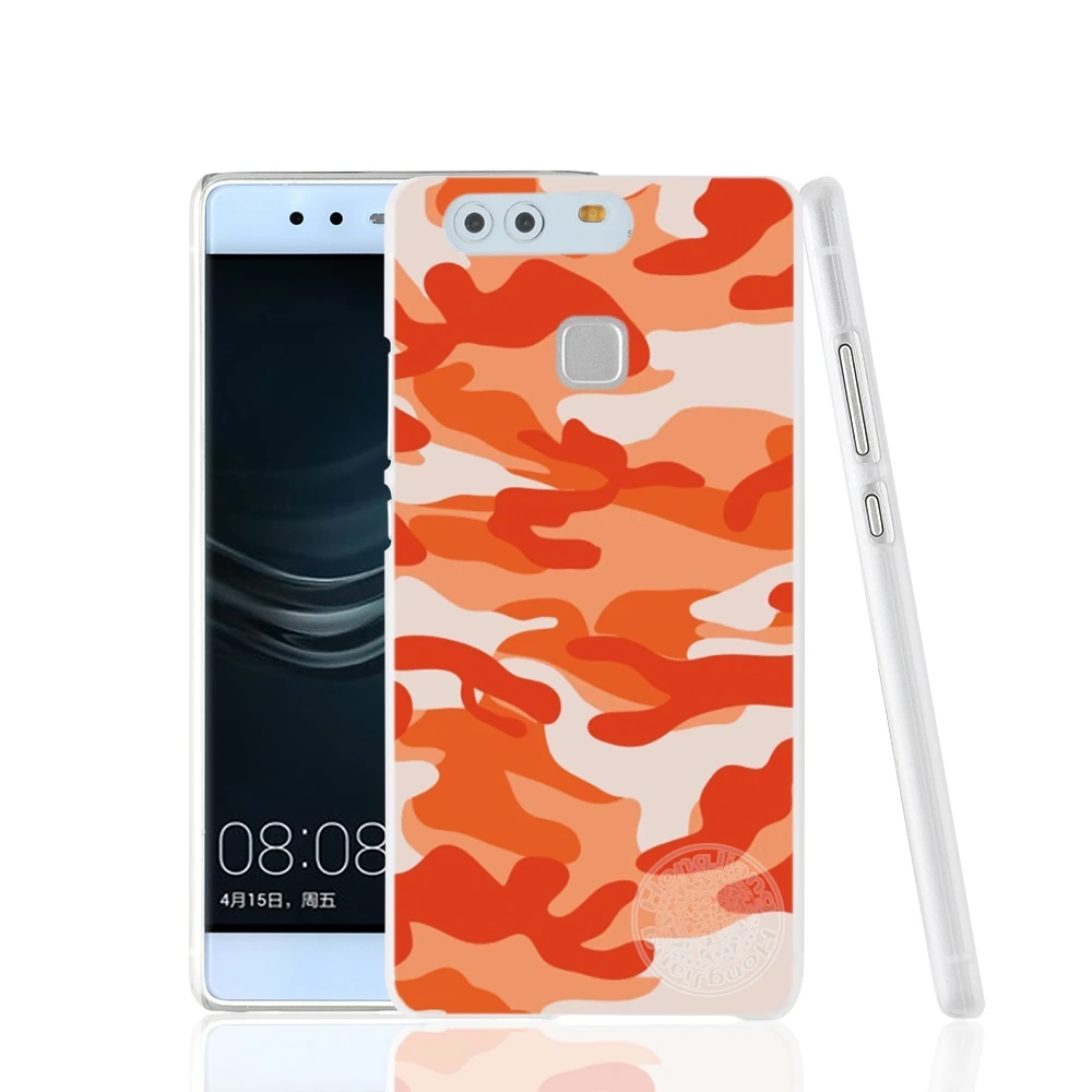 Хамейнуо армейский зеленый камуфляжный чехол для телефона huawei Ascend P7 P8 P9 P10 lite plus G8