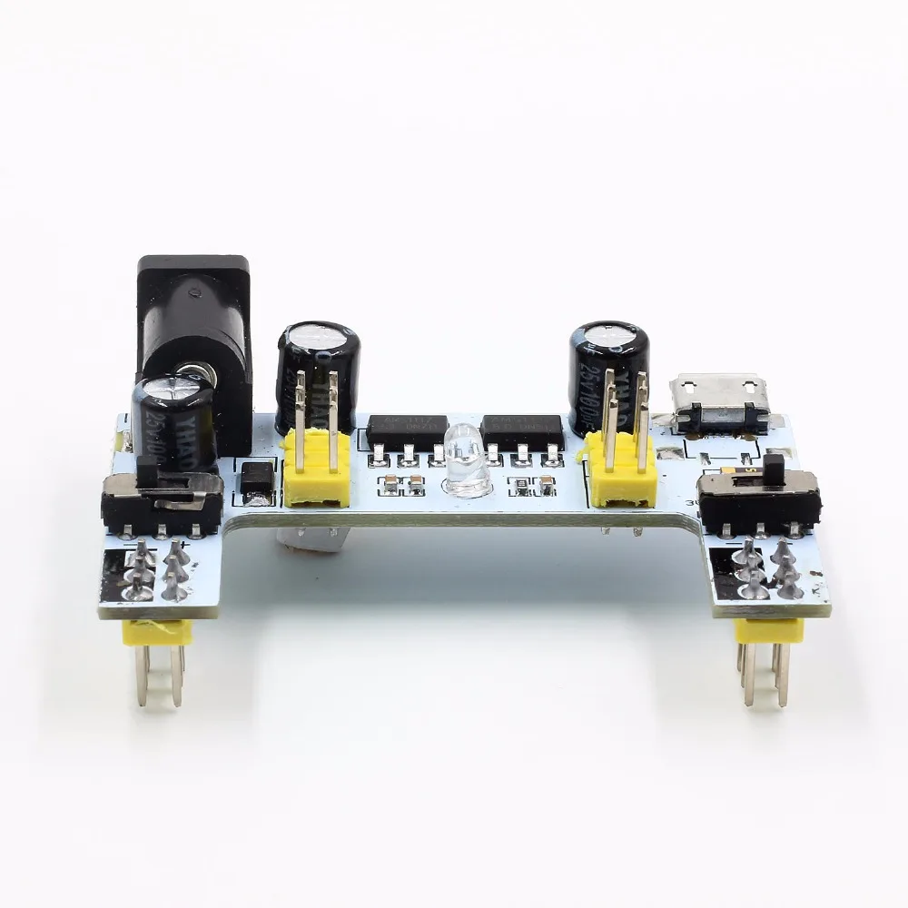MB102 DC 7-12V микро USB Интерфейс макет Питание модуль MB-102 модуль 2 канала доска