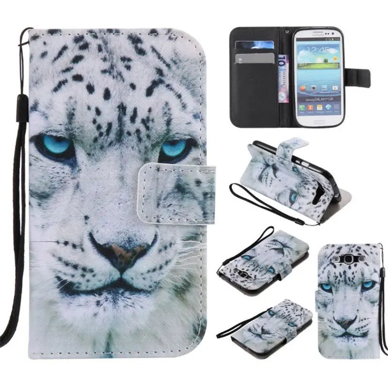 Флип чехол для Samsung Galaxy S 3 iii S3 Siii Neo i9300 GT Duos i9300i GalaxyS3 VE I9301i кожаный чехол|case for samsung