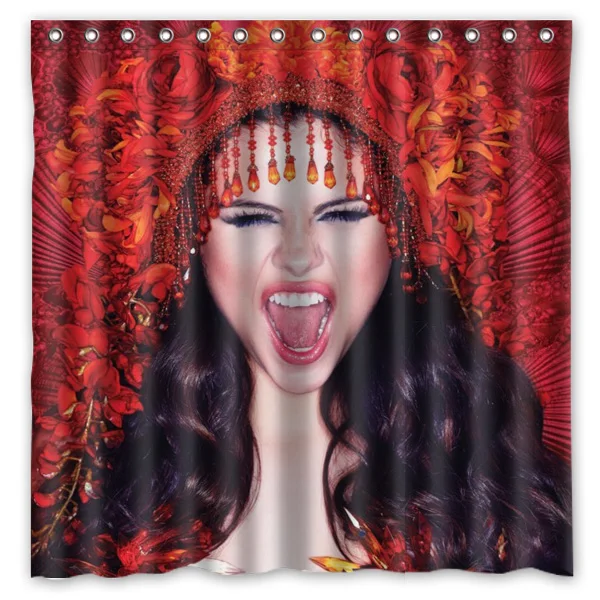 Водонепроницаемая занавеска для душа 180x180 см с 12 крючками|curtains purple|curtain bathcurtain hooks |