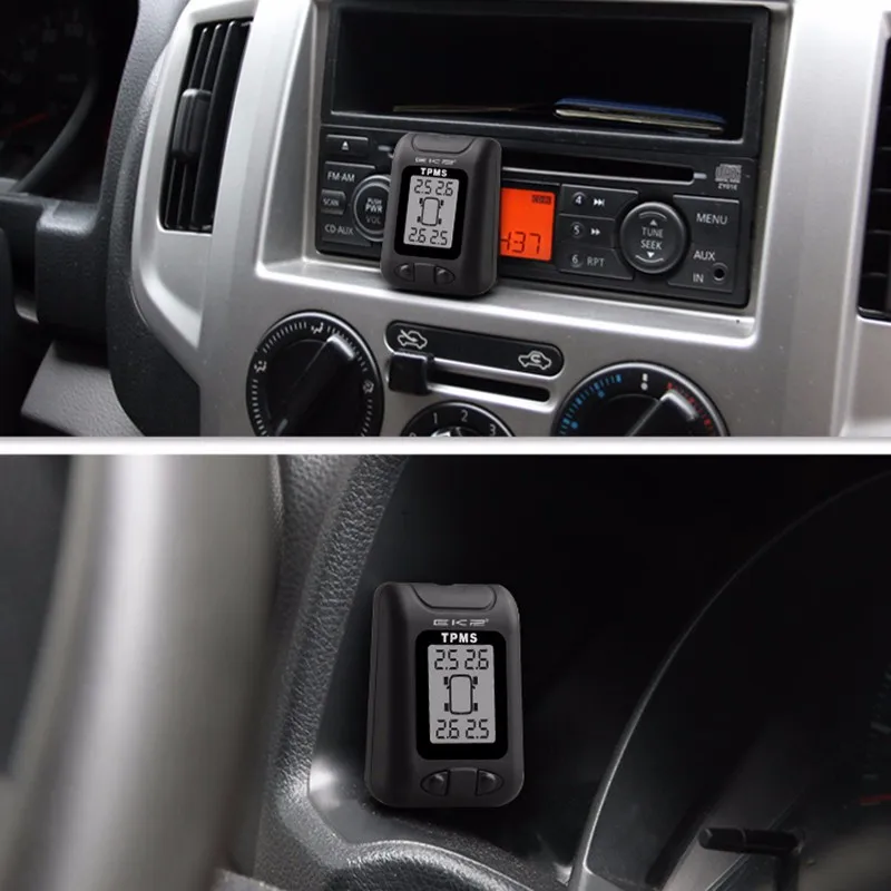 Встроенная перезаряжаемая Беспроводная TPMS автомобильная система контроля