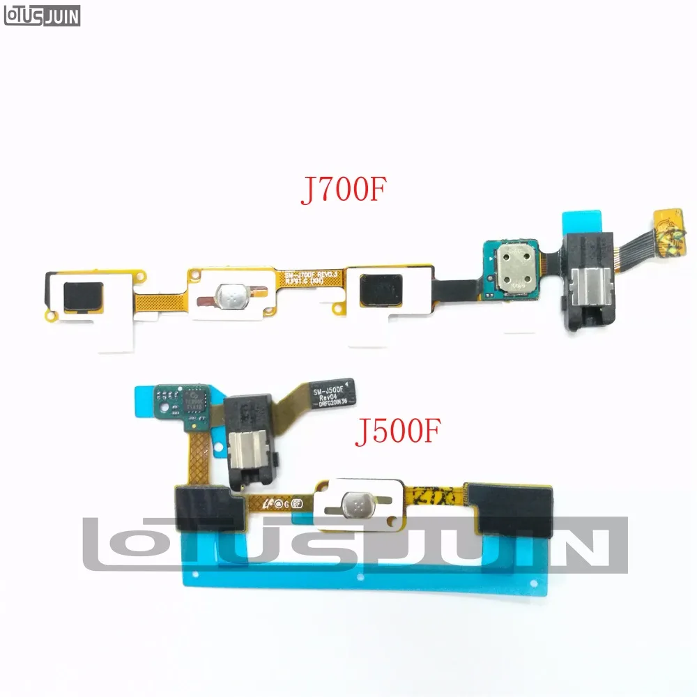 1 шт. гибкий кабель с разъемом для наушников Samsung Galaxy J500 J500F J5 J700 J700F J7|flex cable|button flex