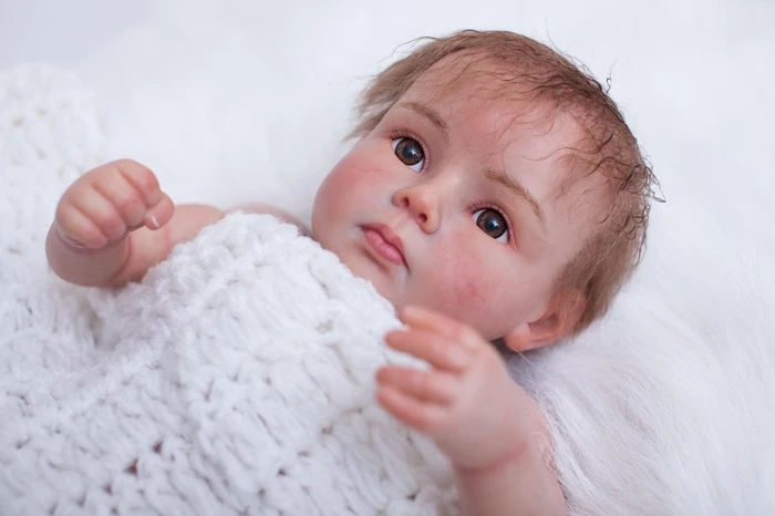 50 см мягкая силиконовая кукла Reborn Baby Doll игрушка для новорожденного мальчика