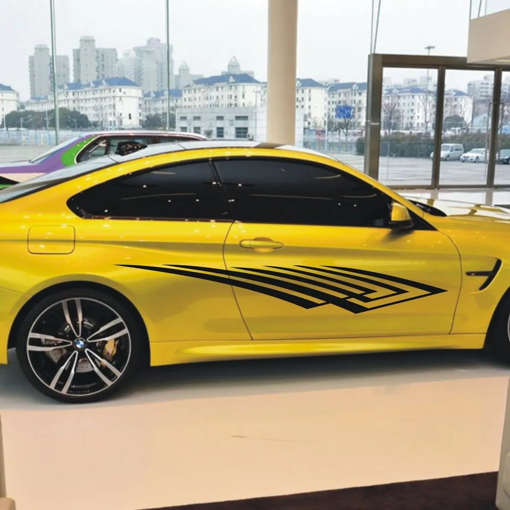 Автомобильные Переводные картинки спортивные перекрестные полосы 78 ''для M4