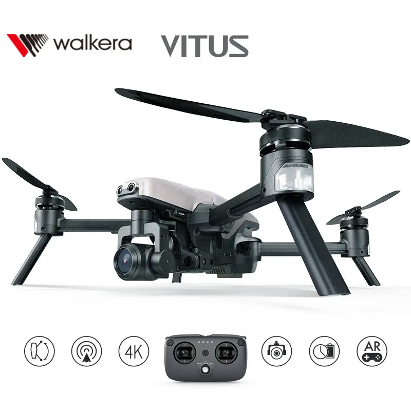 Walkera VITUS 320 складной с 4K камерой 3 осевой шарнир обход препятствий AR Games Wifi FPV