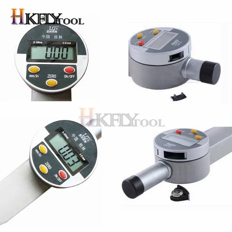 

0-50mm Dial Test Indicator 0.01mm dial indicator dial gauge High quality Electronic Digital dial Gauge Metric
