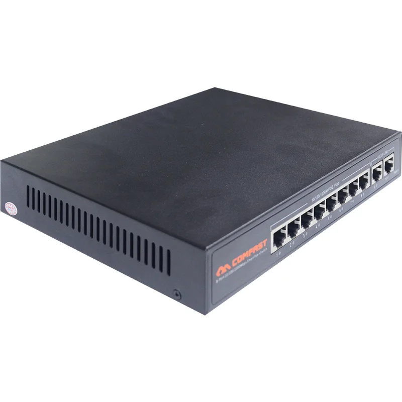 

DHL 10 Port Gigabit Poe Switch + 8pcs 750Mbps Wireless WiFi AP Access Point 802.11AC Extender 5.8Ghz Wan/Lan RJ45 RJ11 Wall AP