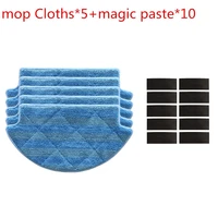 15pcslot original thickness mop cloths for xiaomi mi robot vacuum cleaner mop cloths parts kit mop cloths5magic paste5