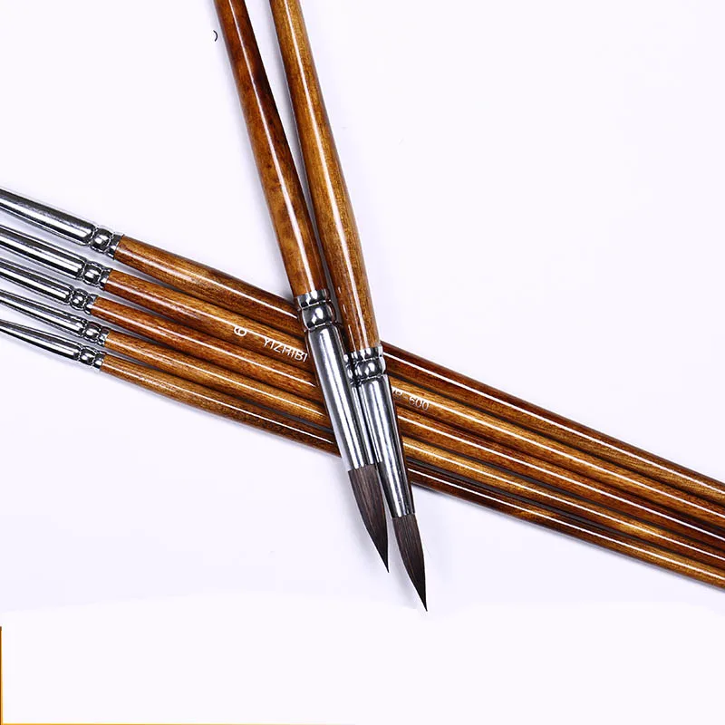 7pcs High Grade Paint Brush Watercolor Painting Set Quality Brushes for Art Supplies | Канцтовары для офиса и дома