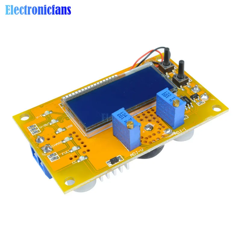 DC 1 25 32V 5A Max 75W USB LCD Digital Регулируемый понижающий модуль питания с драйвером