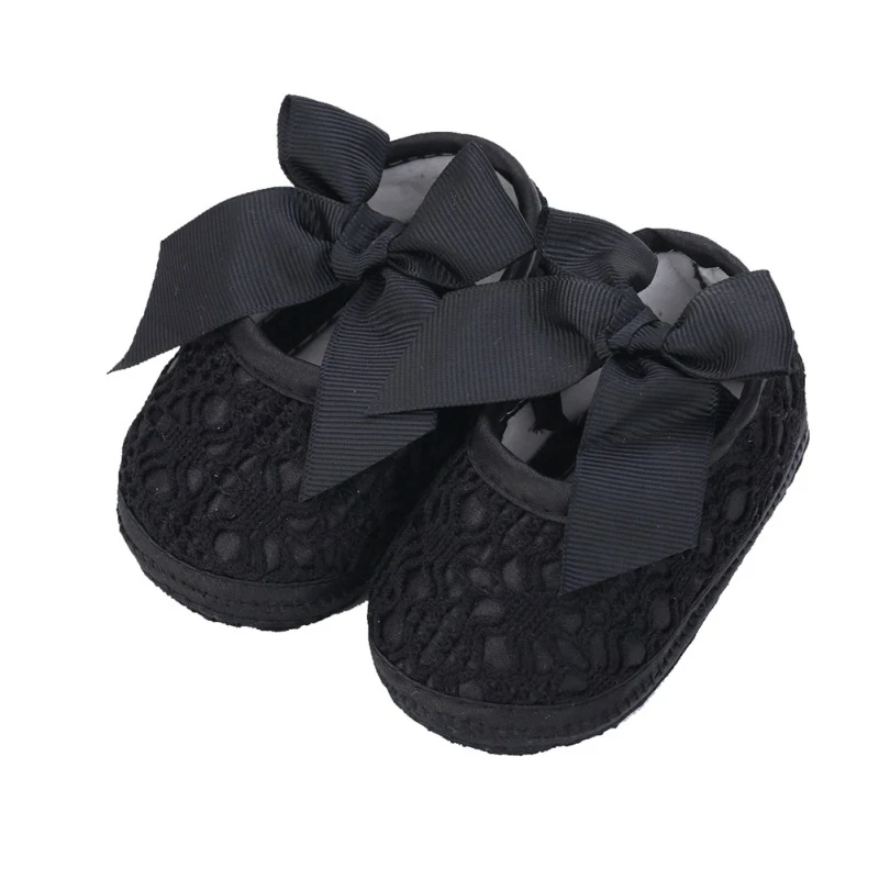 

Baby Girl Shoes Breathable Anti-Slip Toddler BabyShoes With Bowknot Casual Sneakers Toddler Soft Soled First Walkers