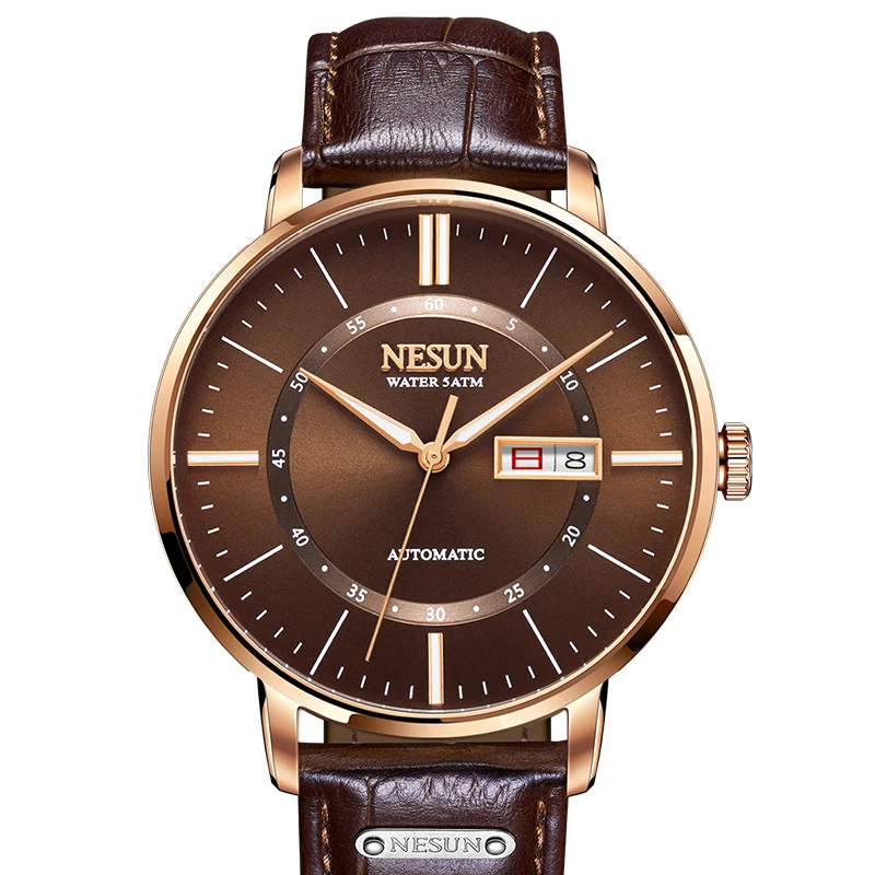 

Switzerland Nesun Watch Men Luxury Brand Japan MIYOTA Automatic Mechanical Men Watches Sapphire relogio masculino Clock N9209-3
