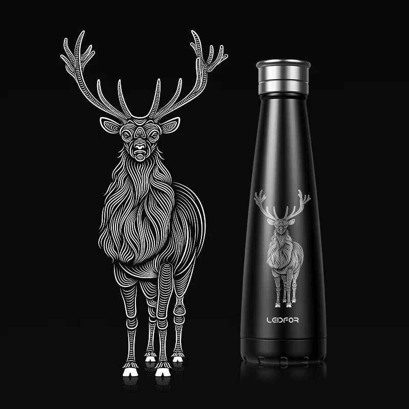 Термос Termo вакуумная фляжка Термокружка Из Нержавеющей Стали Спортивная