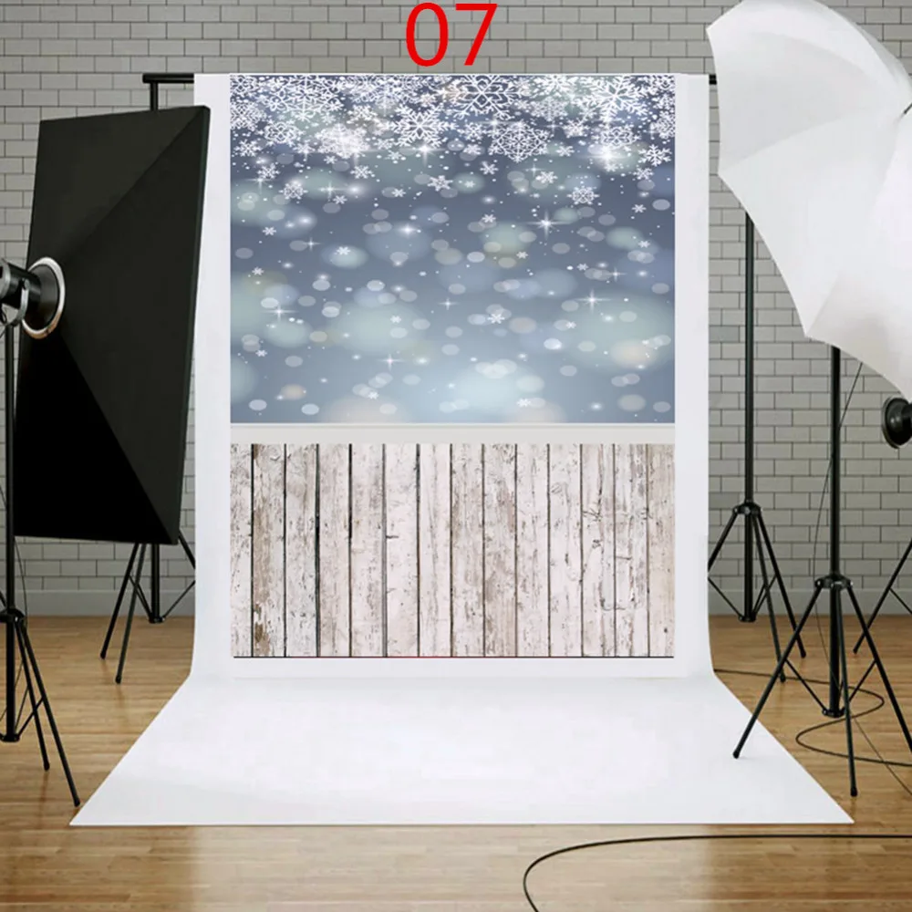 3*5 футов Виниловый фон для фотосъемки новорожденных детей Рождественская звезда