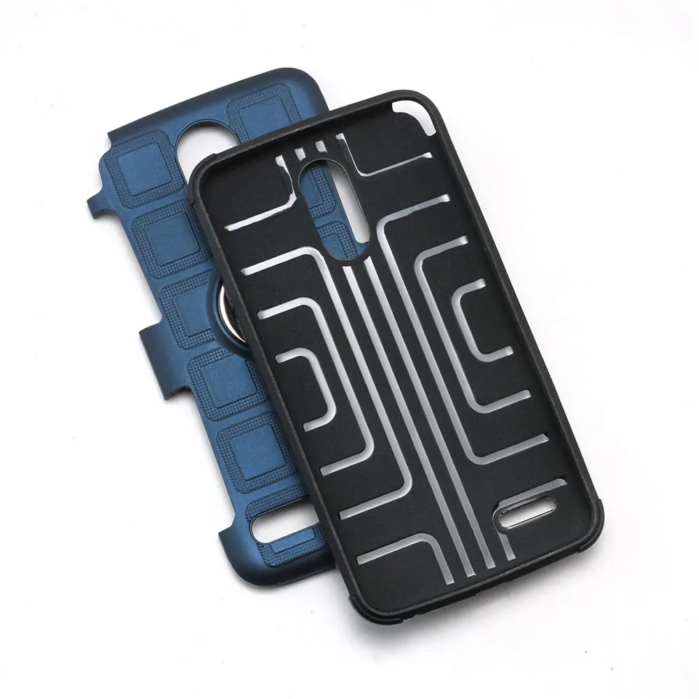 IDOOLS Case for LG K10 Pro High Quality Hard 2 in 1 PC+TPU Cover Armor Phone Bags Cases Stylus 3 Stylus3 Capa |