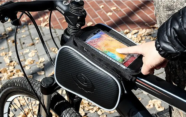 Водонепроницаемая велосипедная сумка ROSWHEEL с передней головкой и верхней трубкой