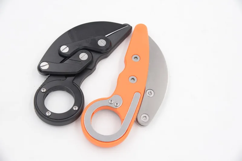 JUFULE Caswell Morphing Karambit нейлоновая ручка из стекловолокна D2 Лезвие Открытый тактический лагерь Охота EDC инструмент складной кухонный нож