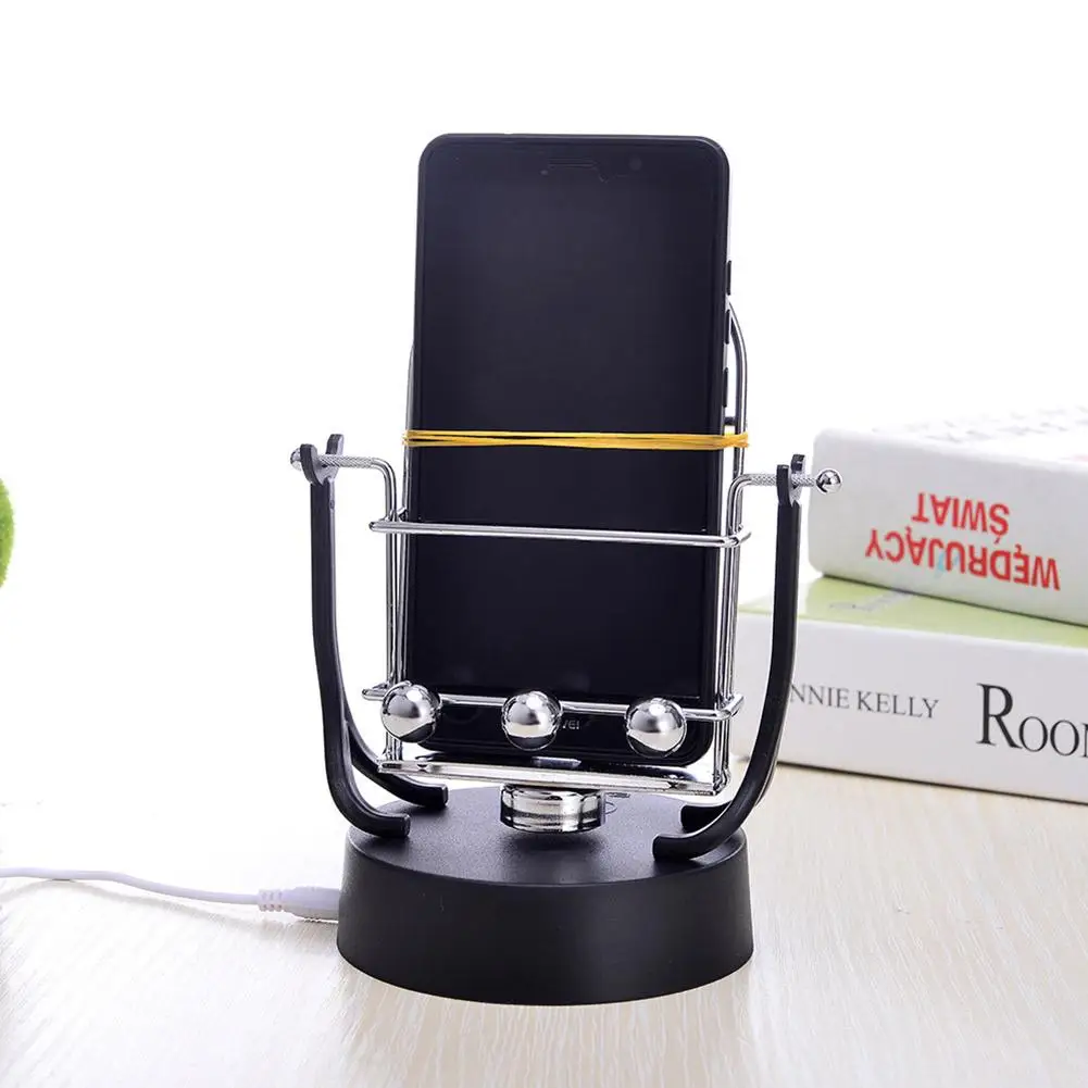 LUDA Automatic Walking Swing Mobile Phone Artifact Pedometer Brush Stepper Eternal Instrument Newton Rocker Craft Ornaments | Игрушки и