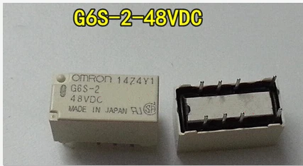 

Горячая Распродажа, новинка, G6S-2-48VDC 48VDC G6S DC48V 48V OMRON DIP8