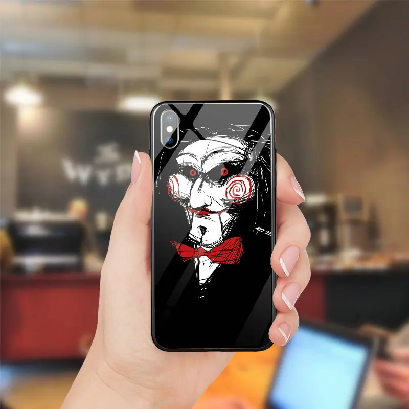 Закаленное Стекло телефон случаях для Iphone 5 5s se X XR XS Max 10 7 6 6s 8 Plus задняя крышка