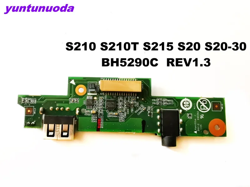 Оригинал для ноутбука lenovo S210 S210T S215 S20 S20-30 звуковая плата USB BH5290C REV1.3
