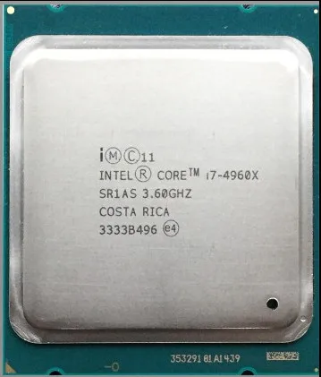 Процессор Intel I7 4960X Xeon CPU 6 ядерный 3 60 ГГц 15 Мб 22 нм LGA2011 4960 X Бесплатная доставка|i7