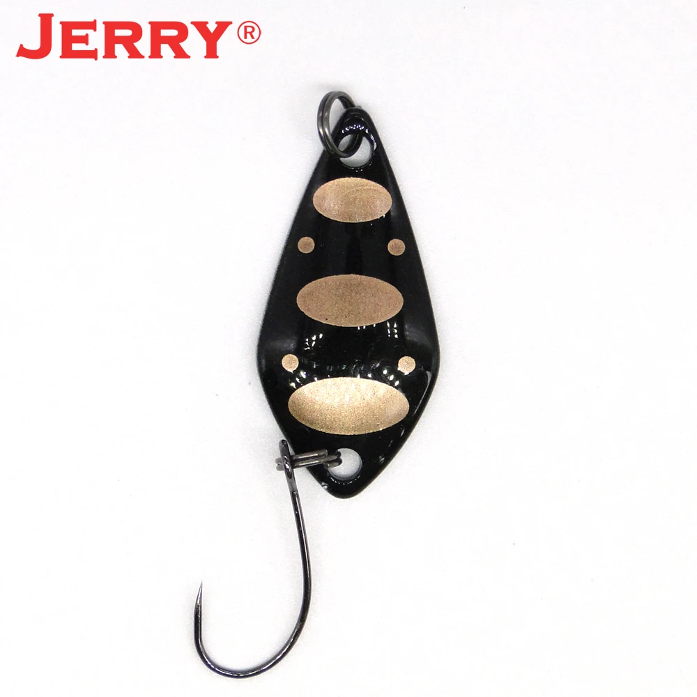 Jerry 5 шт./лот микро рыболовные ложки форель приманки пресноводный Спиннер