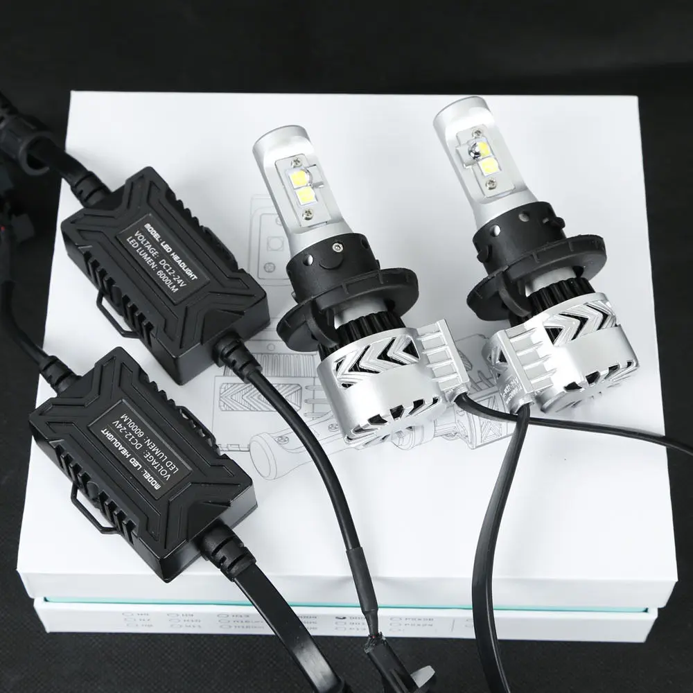Лидер продаж Авто H8 H13 H11 H7 Led Сделанные на заказ высокого Мощность 80 Вт 12000lm C ree