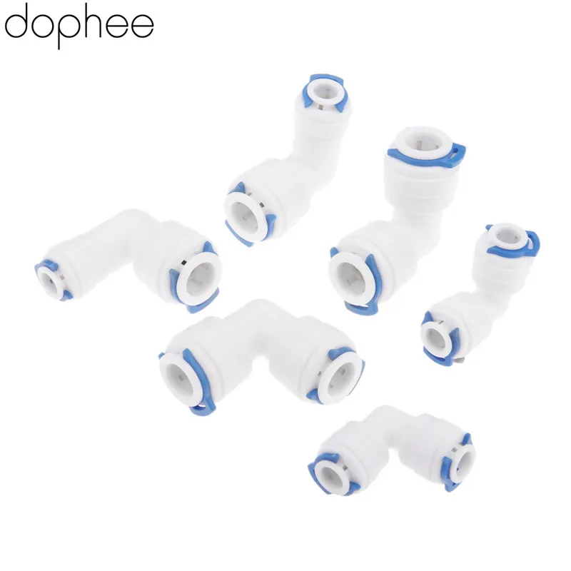 2 шт. фитинг для водопроводных труб 1/4 &quot3/8&quot OD соединение шланга с обратным