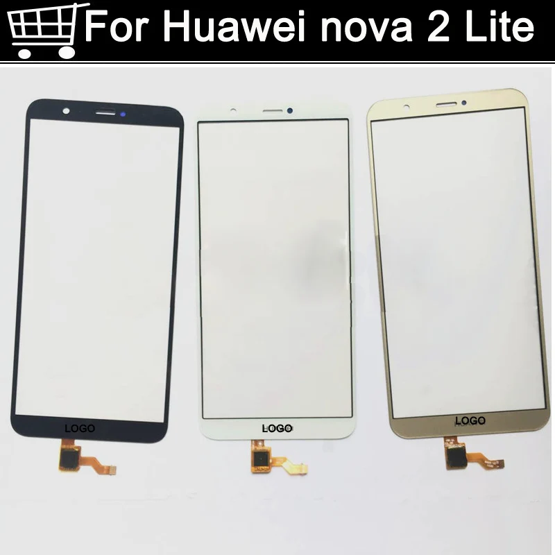 

Сенсорный экран для Huawei nova 2 Lite, 2 шт., черный, белый