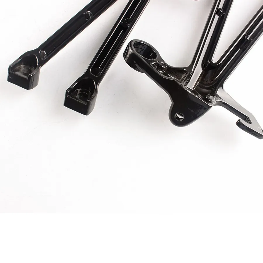 

For Suzuki GSXR1000 2007-2008 K7 Motorcycle Rear Passenger Foot Pegs Footrest Bracket Black