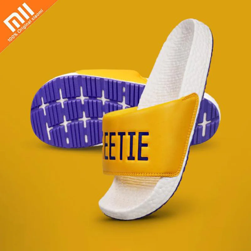 Xiaomi Youpin FREETIE Повседневные тапочки на резиновой нескользящей подошве ETPU Мужская и женская летняя пляжная обувь уличная Женская и мужская умная домашняя обувь