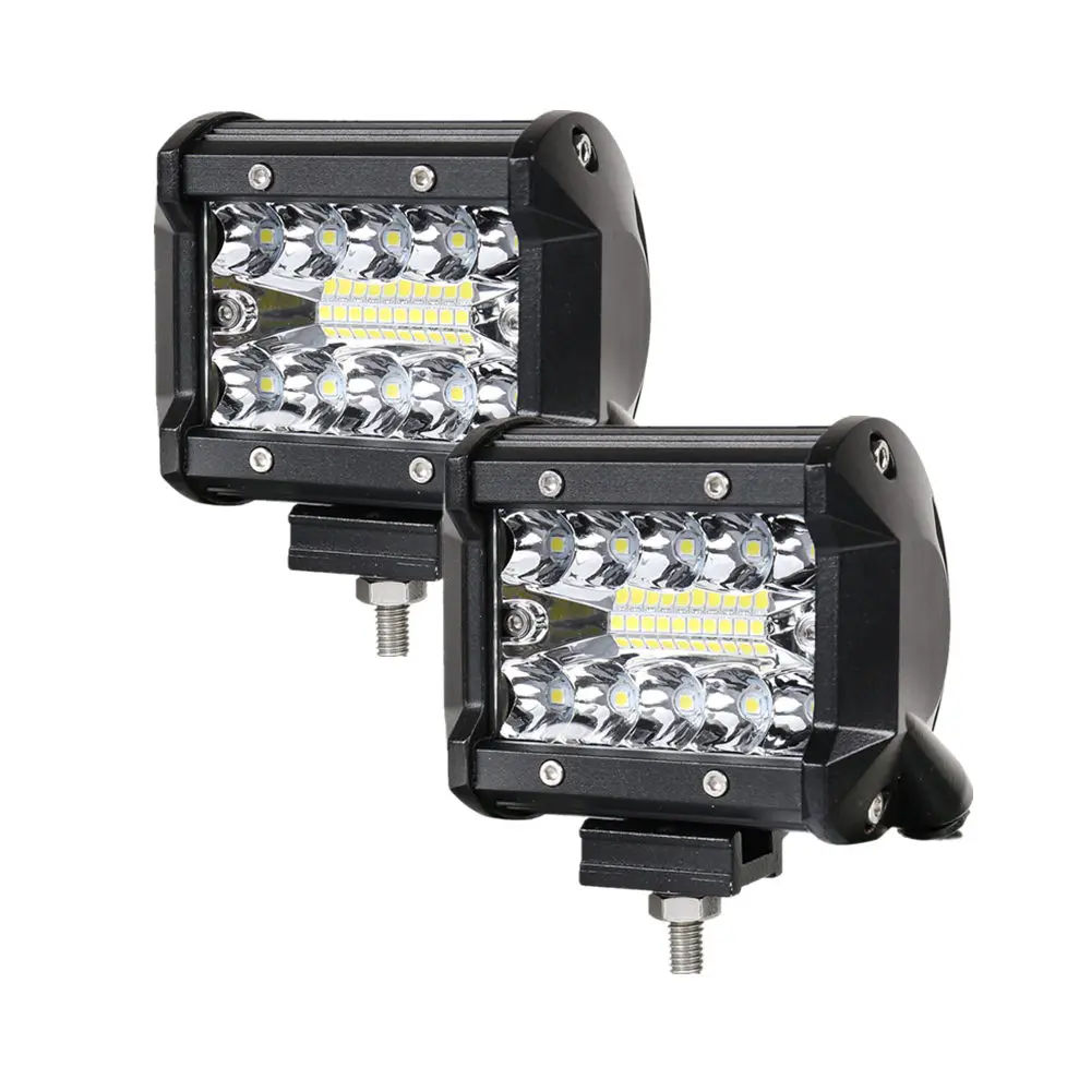Светодиодная панель рабочего света 2 шт. 12 В 4 дюйма 60 Вт 9 32 6000 К|combo led|combo dcombo light |