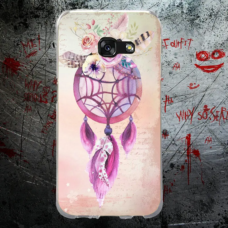 Fashion Dream Catcher Boho Tribal Soft Phone Cases for Samsung Note 2 3 4 5 8 HTC One U11 M7 M8 M9 M10 A9 E9 Plus | Мобильные