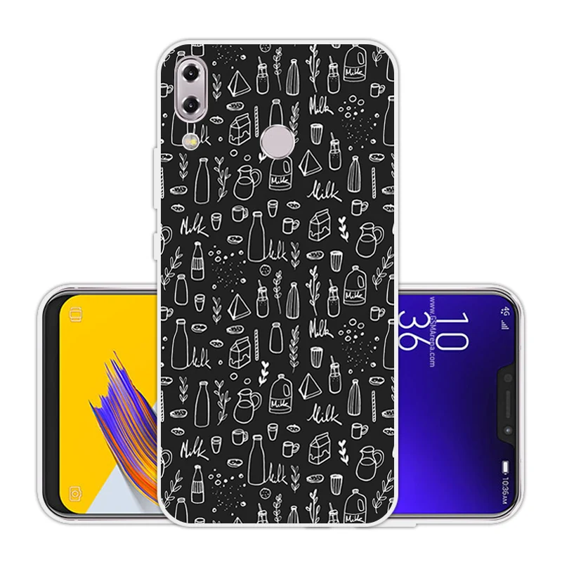 Для Asus Zenfone 5z ZS620KL прозрачный чехол из ТПУ для 5 ZE620KL Ультратонкий силиконовый |