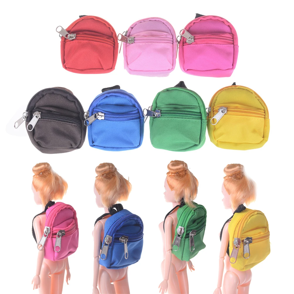 

1 Piece Dolls Bag Accessories backpack For Doll For BJD 1/6 blyth doll Best Gift