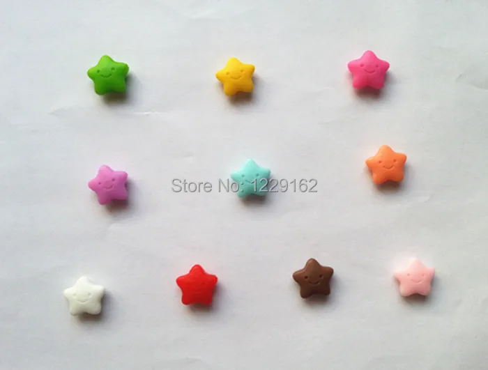 Новое поступление (10 шт./компл.) милая улыбающаяся звезда магниты на холодильник