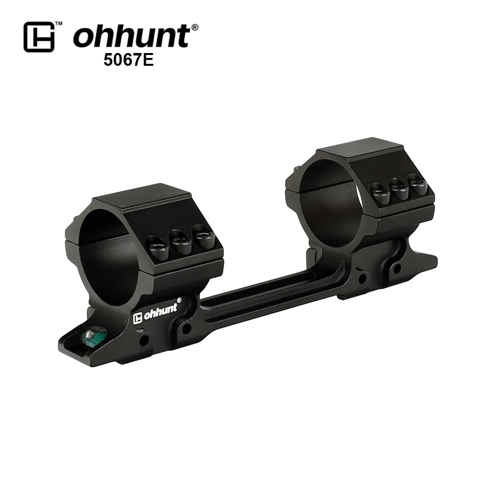 Ohhunt тактическое оптическое крепление 30 мм/25,4 мм кольца для прицела 11 мм рельсы ласточкин хвост с нижним пузырьковым уровнем для охоты прицел Прицелы