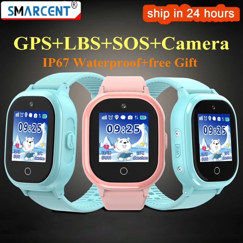 TD06S GPS телефон позиционирование модные детские часы водонепроницаемые цветной
