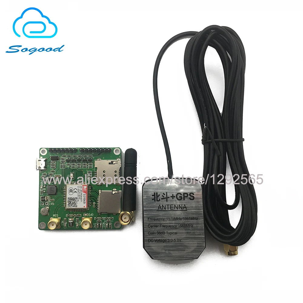 100% новая и оригинальная макетная плата SIM868 разборная стандартный GPS GSM/GPRS + GNSS DTMF