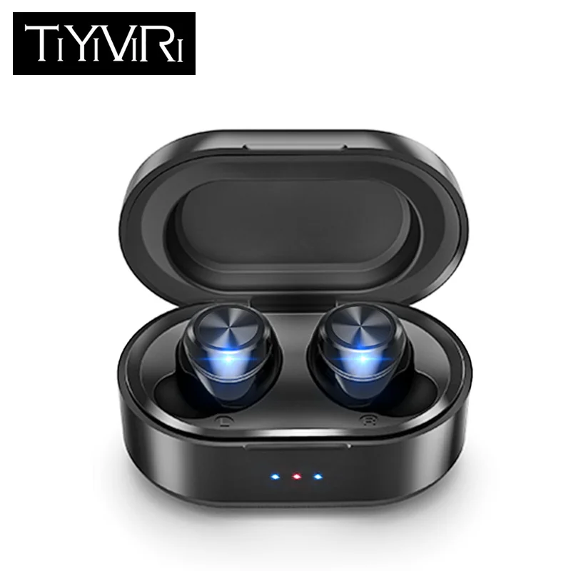 Tws mini bluetooth настоящие беспроводные наушники 3D стерео бас Беспроводные с зарядным