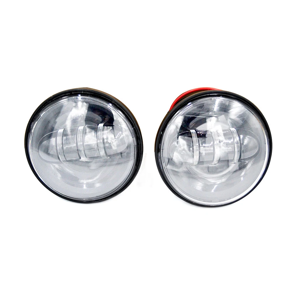 2 шт. 4.5 &quotLED вспомогательный пятно туман прохождения свет лампы для Harley Touring Road