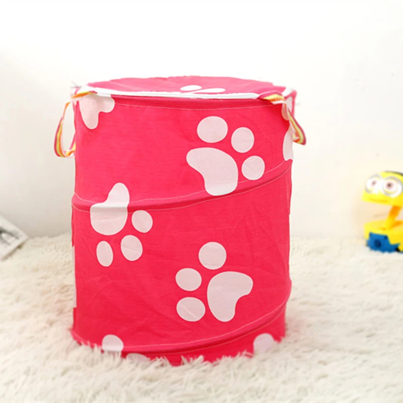 Крытая корзина для хранения одежды складная белья детской корзины хлопка|storage